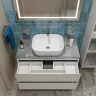 Тумба Bianco Opaco 100 см BELBAGNO KRAFT KRAFT100BO-KEPMGL-1302-SET